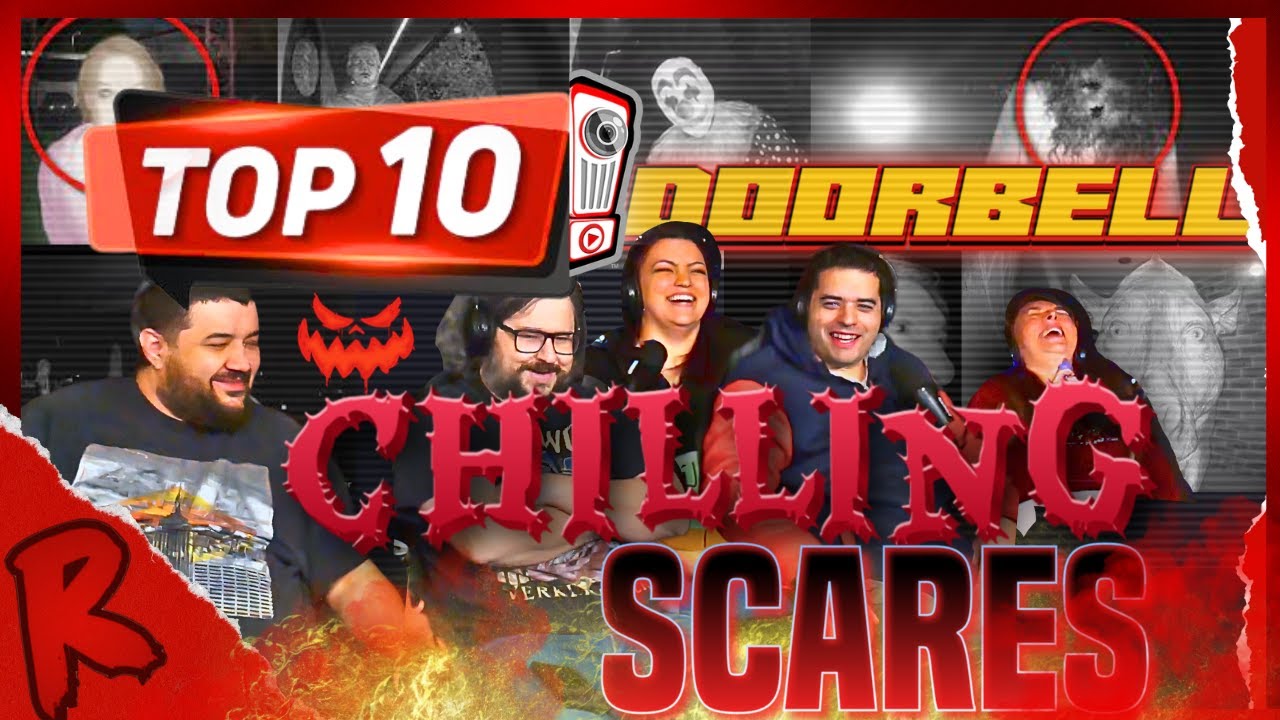 10 Most Disturbing Things Caught on Doorbell Camera Footage - @Chilling Scares | RENEGADES REACT
