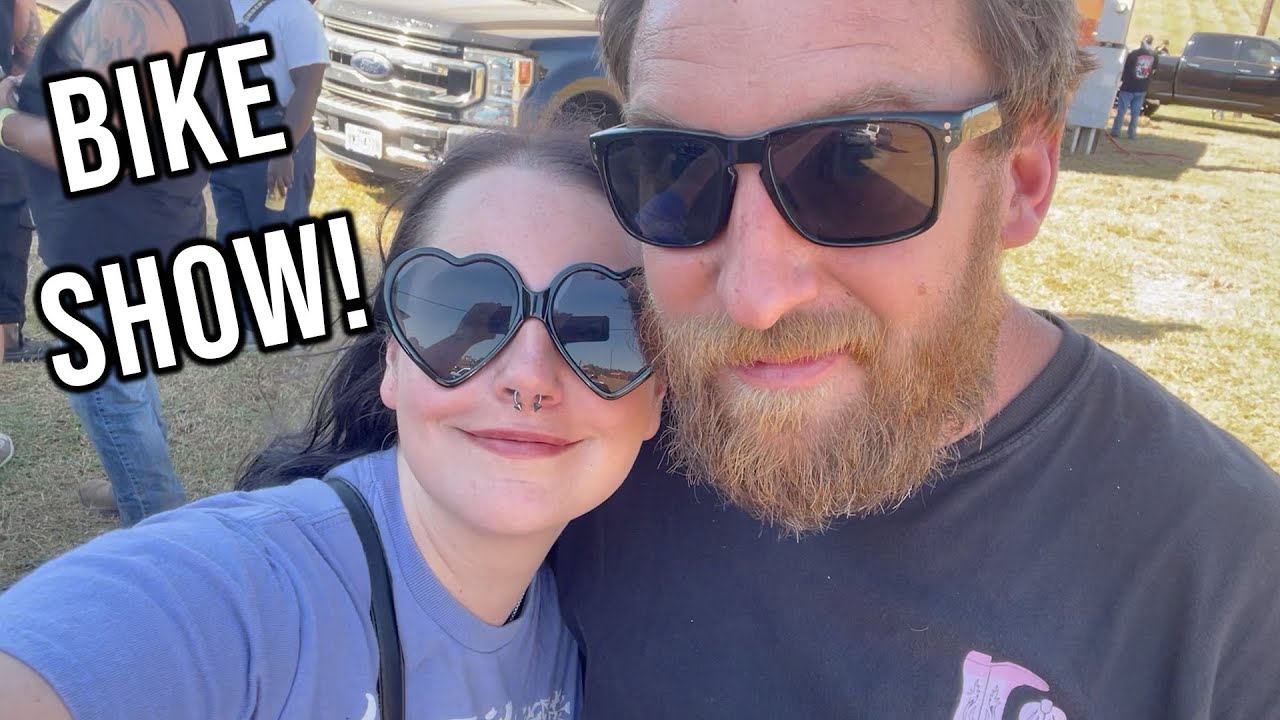 fun times and custom bikes at the 2024 born free motorcycle show (day 2 camping) ~ travel vlog