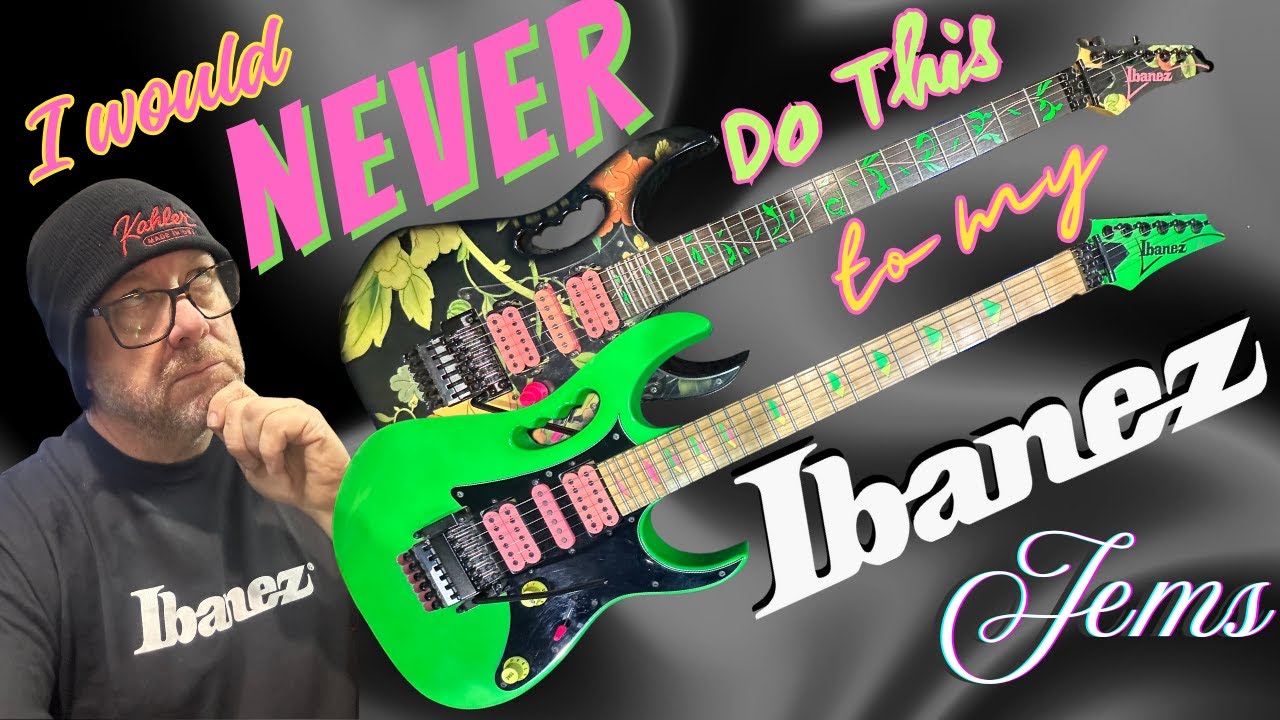 I Would Never Do This To My 87 Ibanez Jem, But...