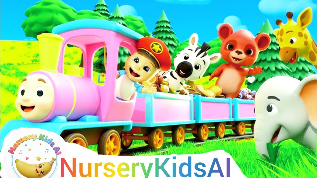Toot Toot Train Song | EP1 | Yummy Fruits Song | NurseryKidsAI