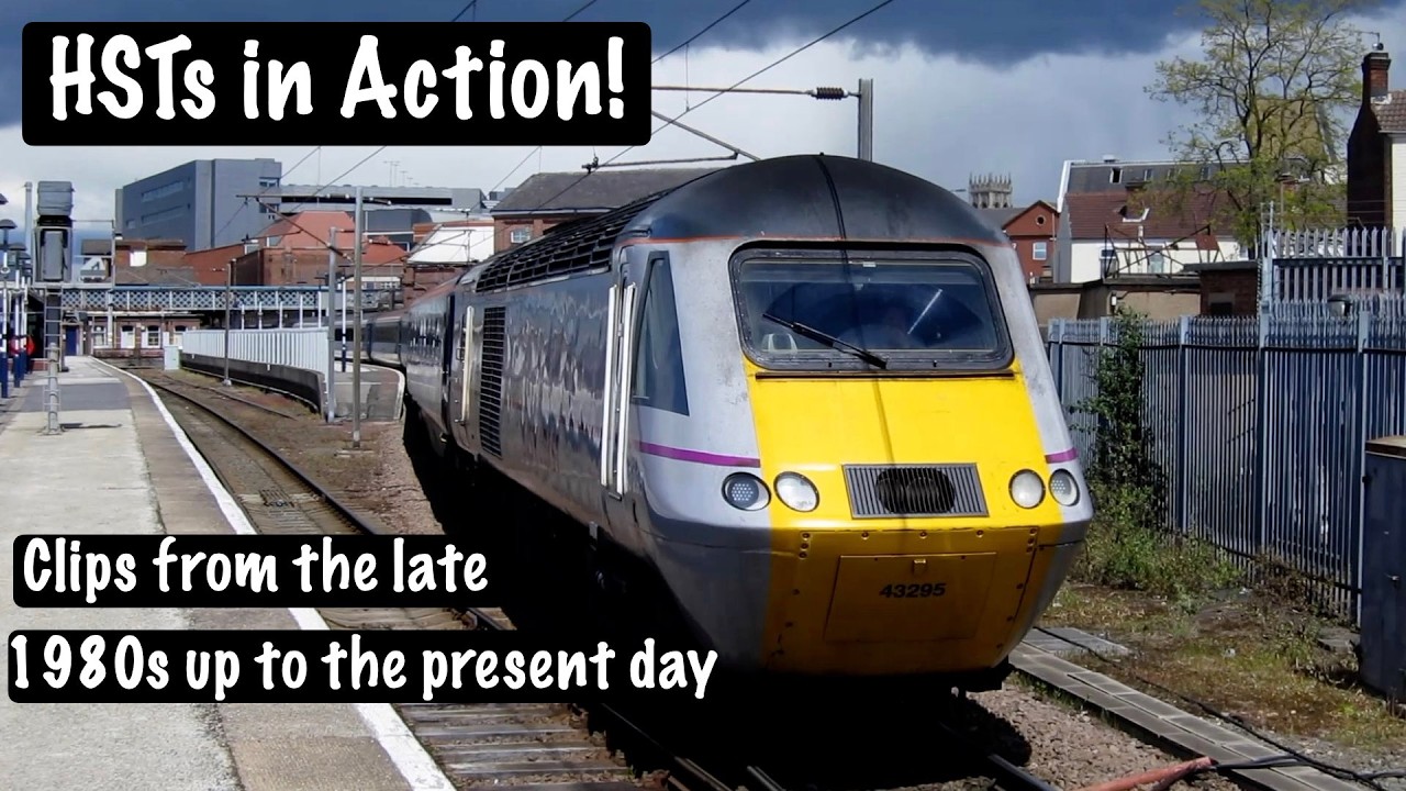 HSTs in Action - A compilation of Intercity 125 units  - 1980s and 2000s