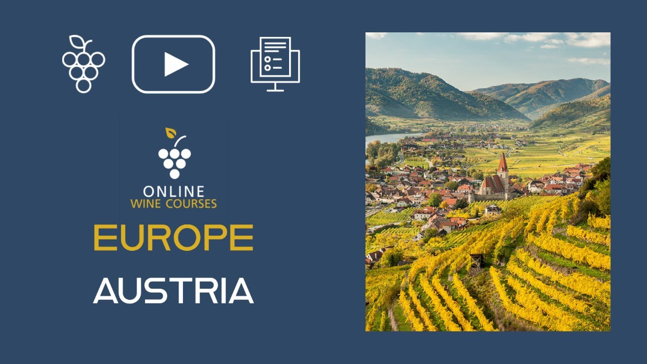 Wine Region of Austria | Europe 🍇 Online Wine Courses ➡️ with QUIZ