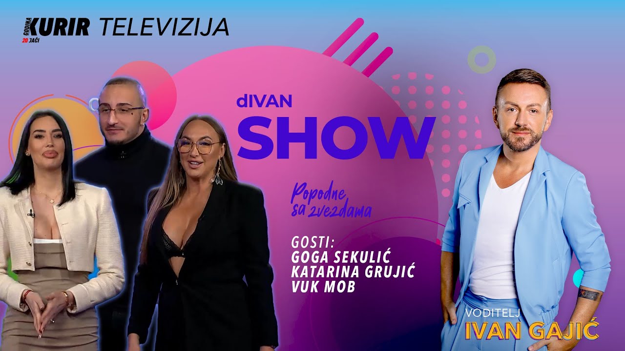 EMISIJA KOJA SE NE PROPUŠTA! Goga, Kaća Grujić i Vuk Mob napravili sjajan šou