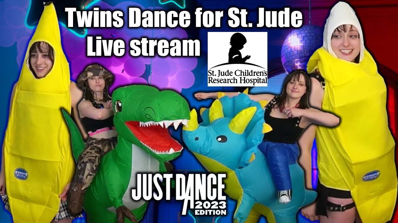 💃Twins Dance for charity St Jude! 💃 | Just Dance 2023 | Live Stream