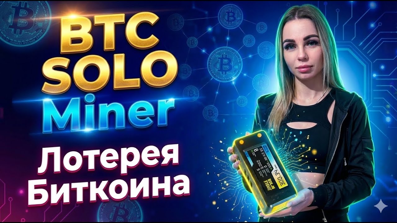 Домашний BTC SOLO Miner — Как работает лотерейный майнинг? Реальный тест устройства!