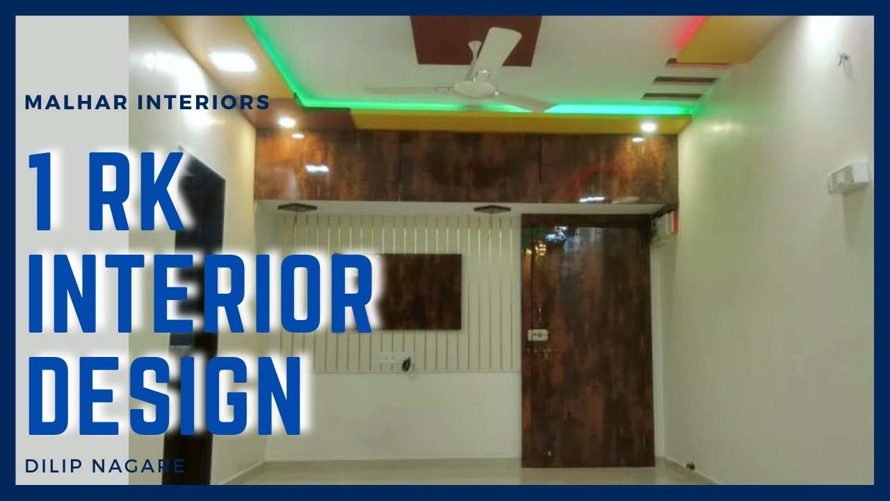 1RK Interior Design I Mahar Interiors I Dilip Nagare  I MR.MODAK