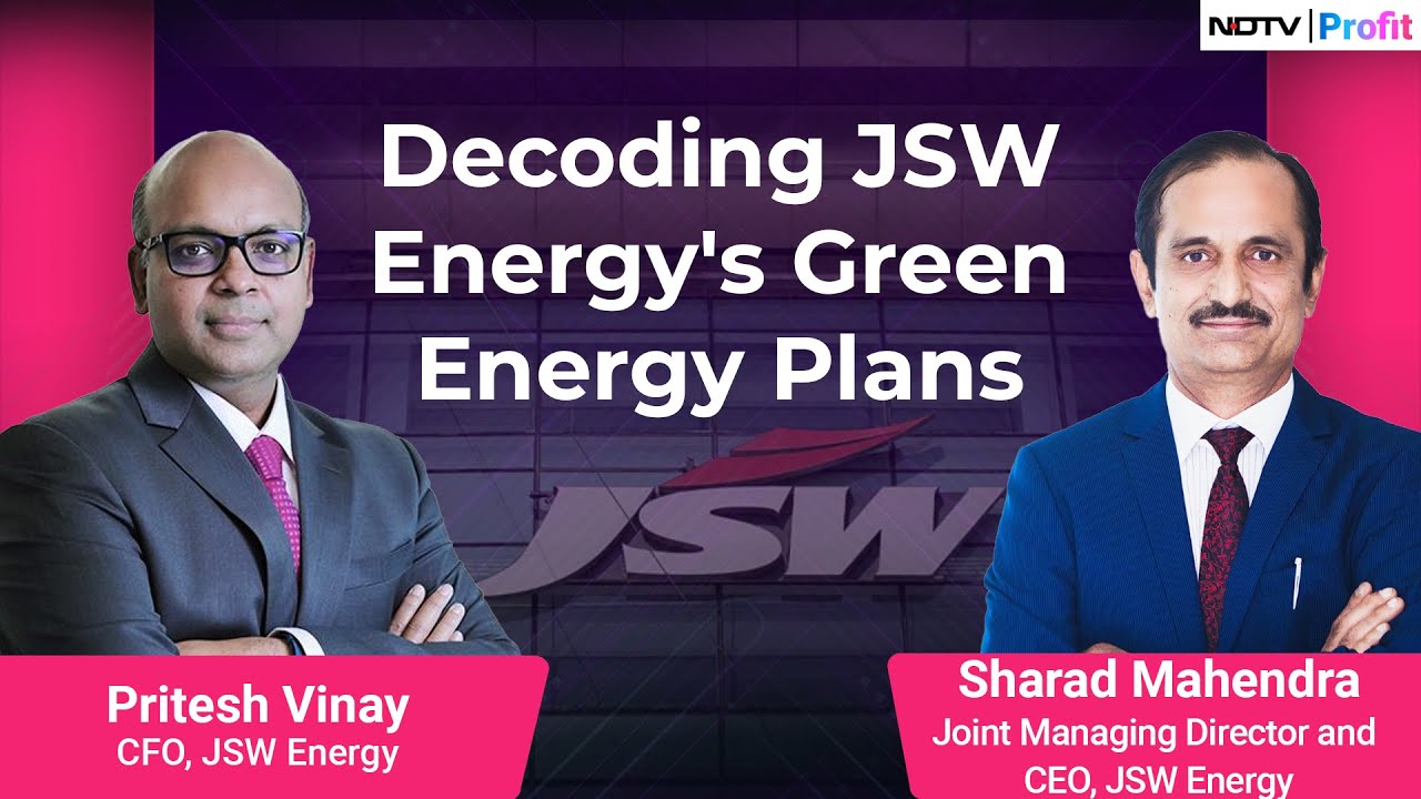 JSW Energy's Green Energy Plans | NDTV Profit