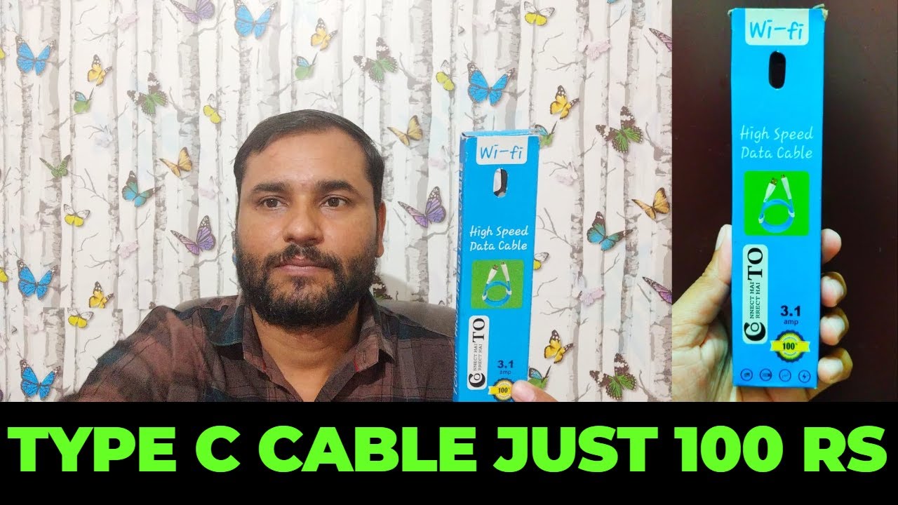 ctype cable review 2024 l wifi data cable type c review 2024