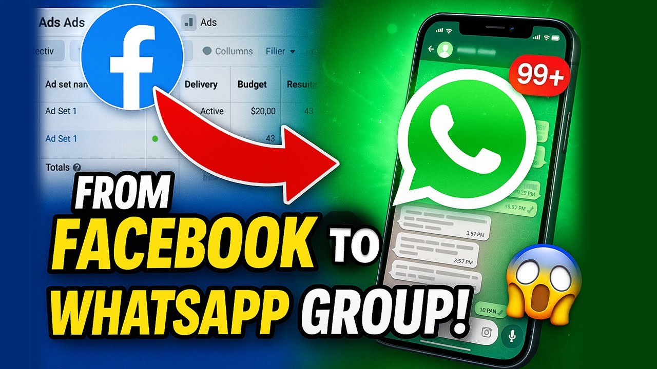 How to Run Facebook Ads to WhatsApp Group in 2025 (Step-by-Step Strategy That Works!)