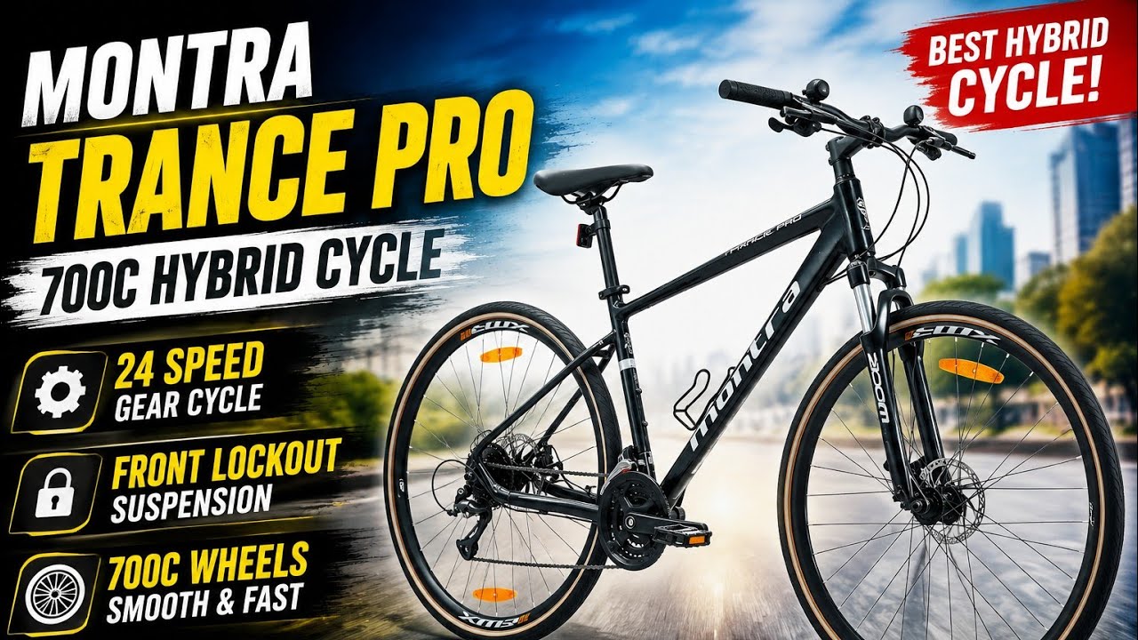 Montra Trance Pro 700×35 | 24-Speed Hybrid with Alloy Frame 🚴‍♂️✨Unboxing video | #cyclinglife 