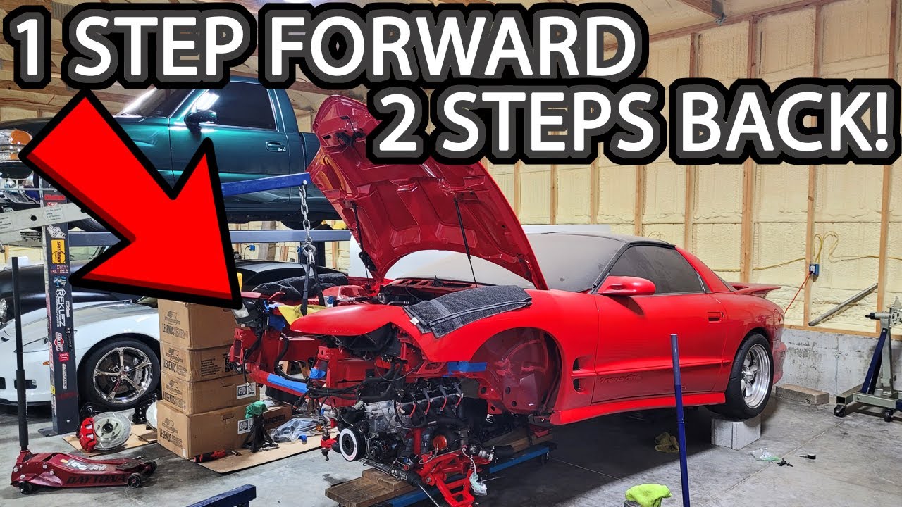 Trans Am WS6 Build (Installing and Torquing Suspension) Brake Line Issues