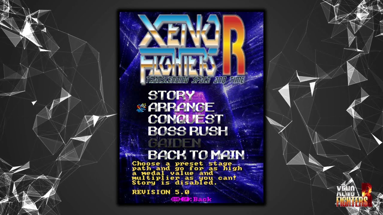 [Xeno Fighters R v0.401] Rynex / Arrange Mode - Prales Path / Hard 1CC ALL