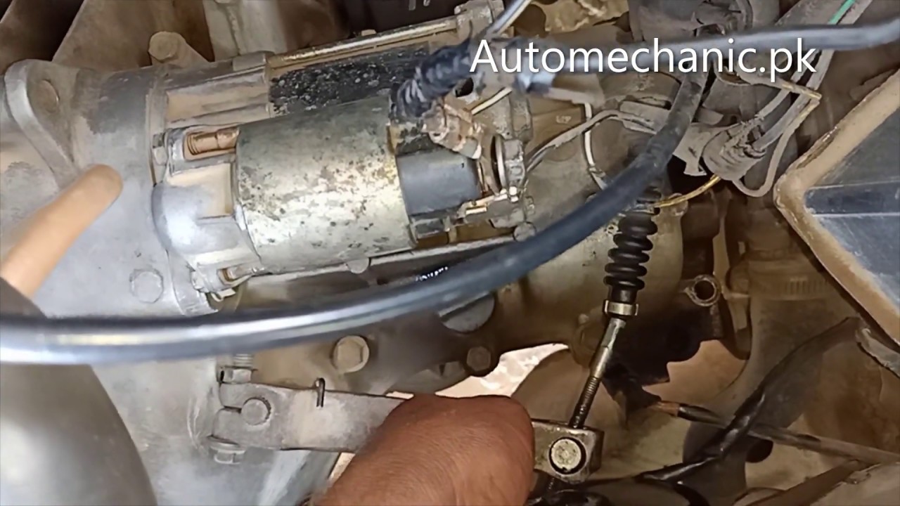 How To Replace Clutch Cable Of Sazuki Mehran | Urdu Hindi Tutorial