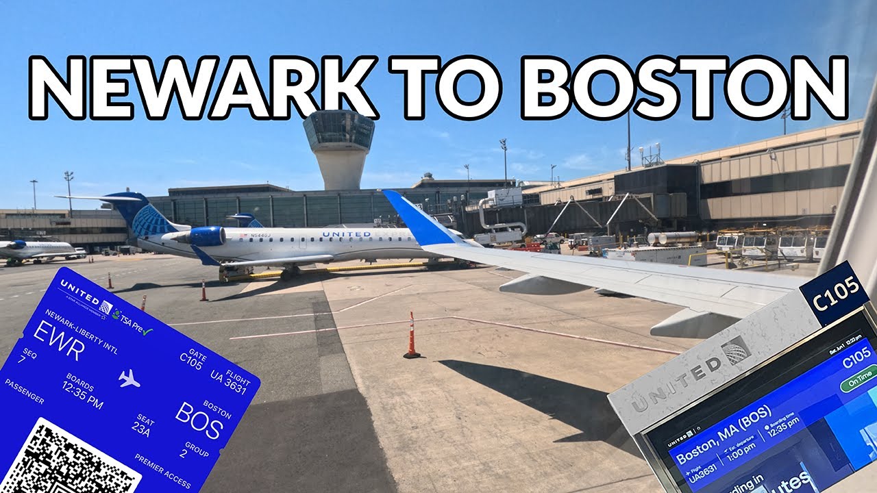 Economy | Newark To Boston | United Airlines Embraer E175 | Trip Report