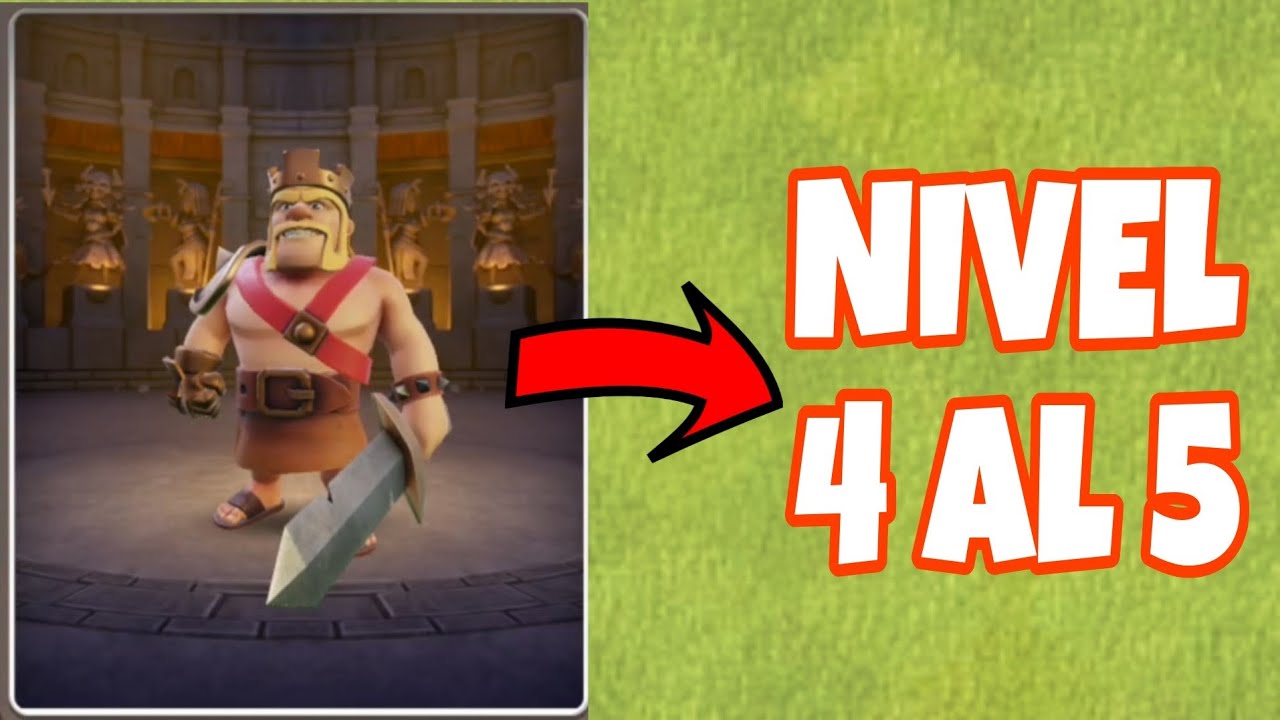 MAXEANDO al REY BARBARO de 4 al 5 | Clash of Clans | cap 3