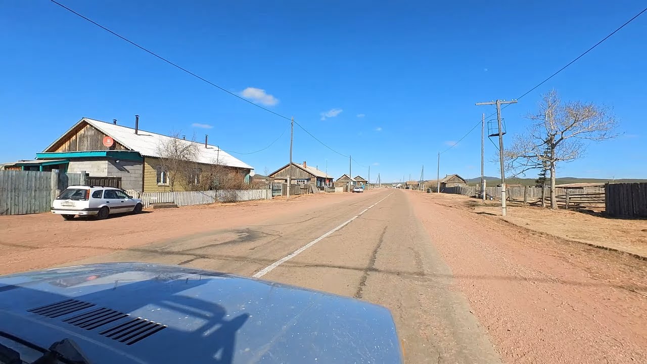 Deutscher in Sibirien: schlechte Straßen und Autoverkehr in Russland | Erlebnisse von Matthias