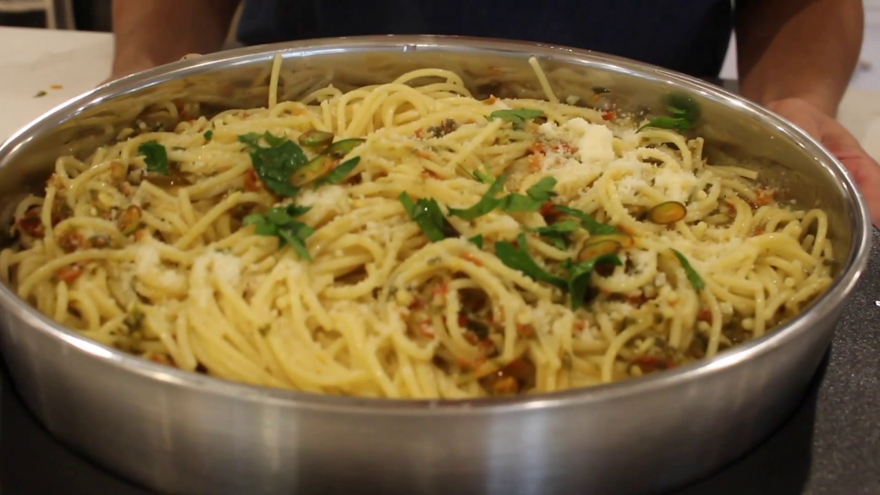 Aglio olio e peperoncino in the Thermomix - Thermie Art