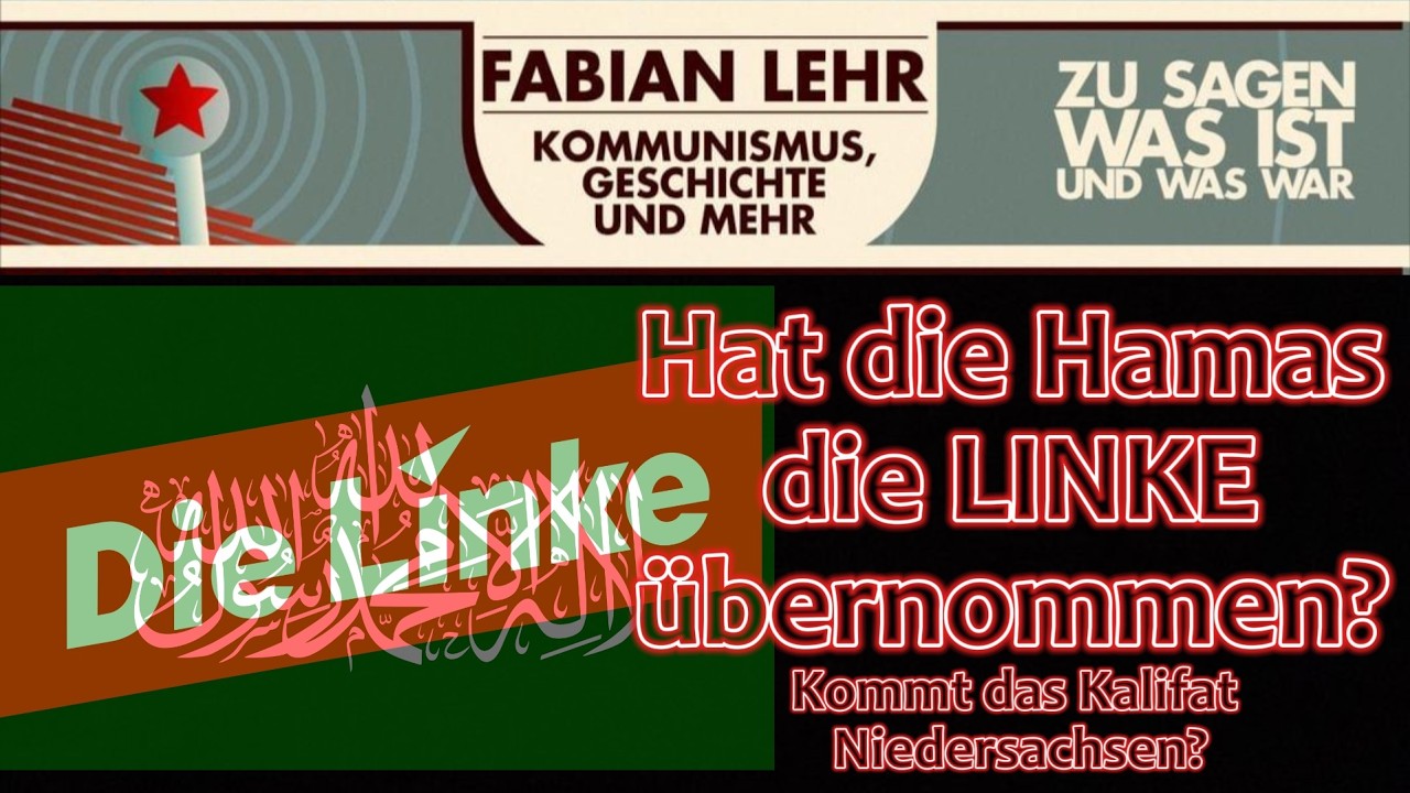 Hat die Hamas die LINKE übernommen? Kommt das Kalifat Niedersachsen?