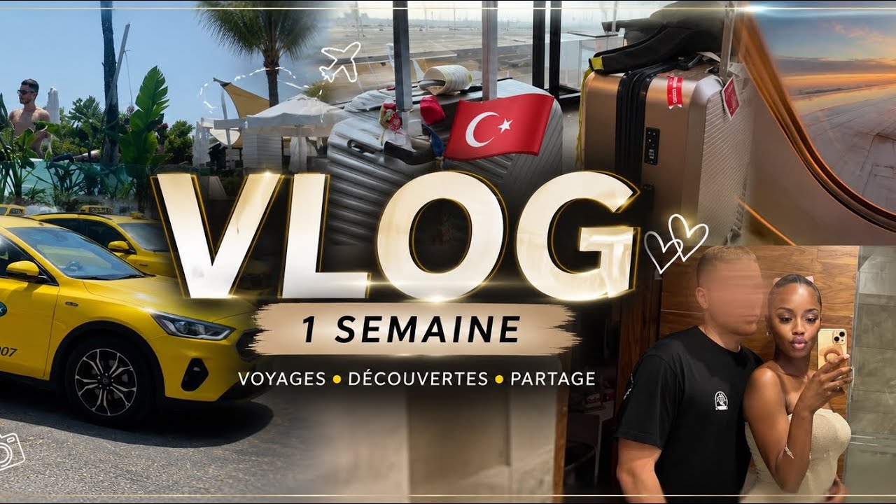 VLOG : 1 Semaine en Turquie  avec mon mari 🇹🇷👩🏽&zwj;❤️&zwj;💋&zwj;👨🏼