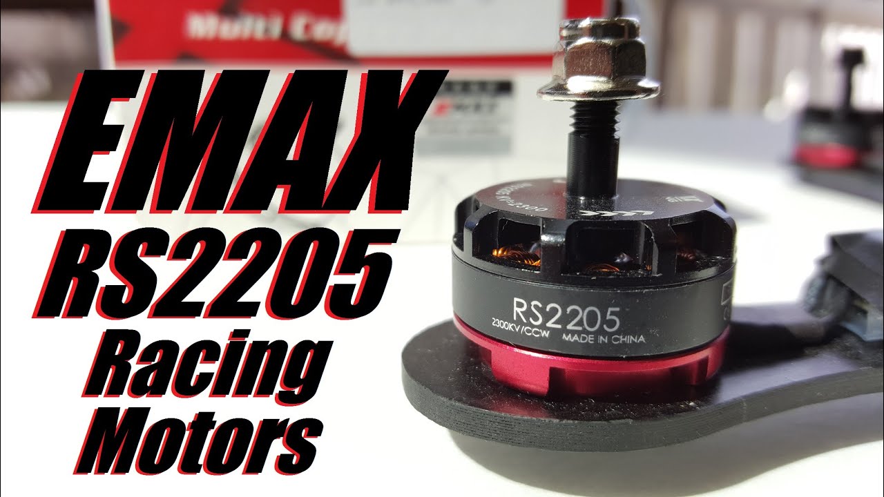 Drone Racing Motors & the EMAX RS2205 Motors from GearBest