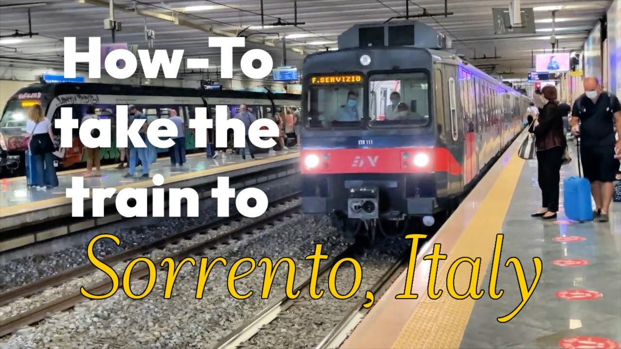 🇮🇹 How-To Take the Train to Sorrento 🚉 Getting to Sorrento | Campania Express | Justin Planned It