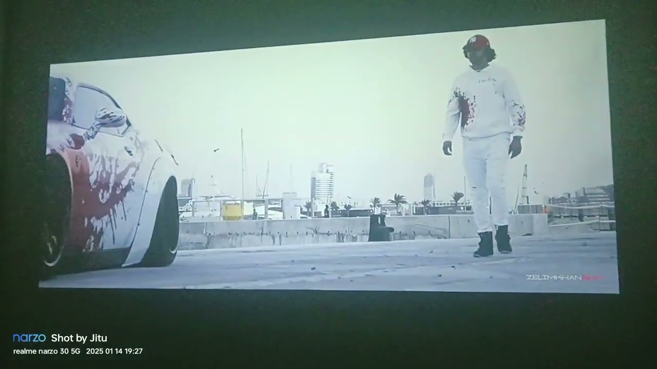 175 inch test video//Wzatco yuva plus projector video