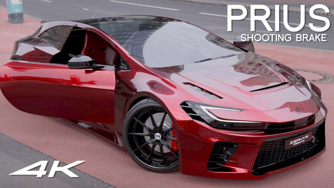 Toyota PRIUS MODIFIED Shooting Brake 2024 Concept by Zephyr Designz