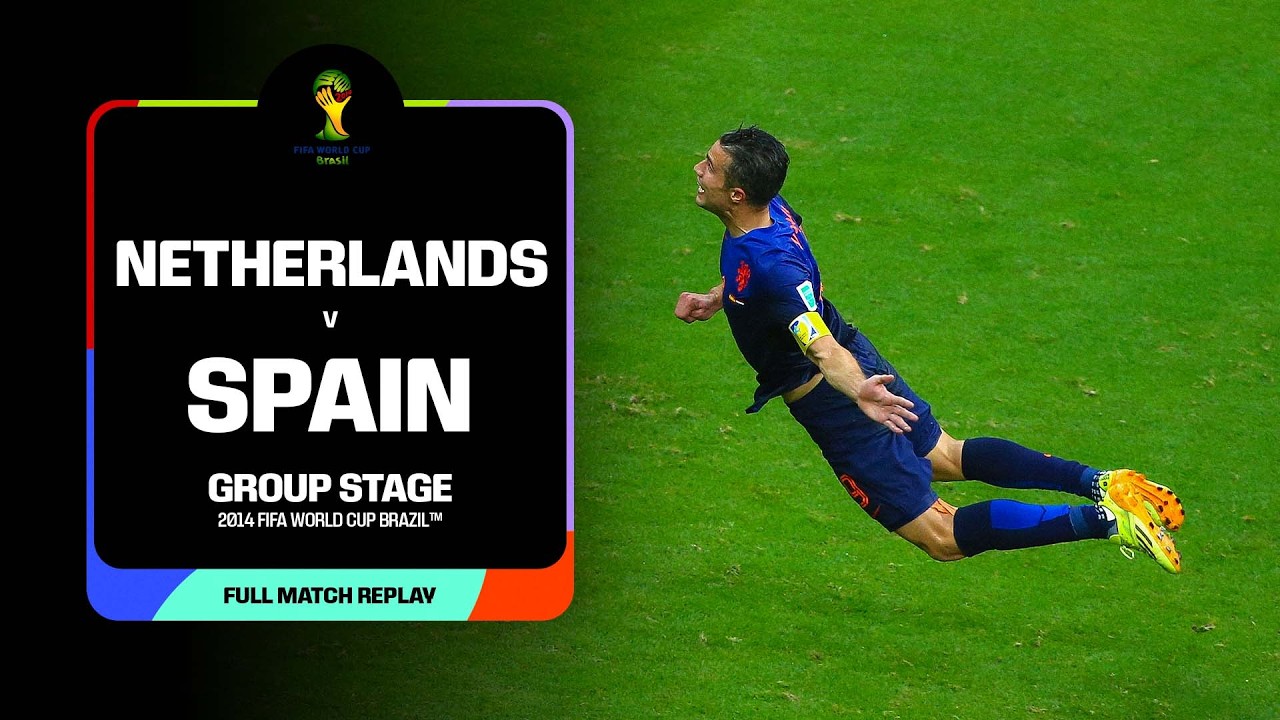 FULL MATCH: Netherlands v Spain | 2014 FIFA World Cup