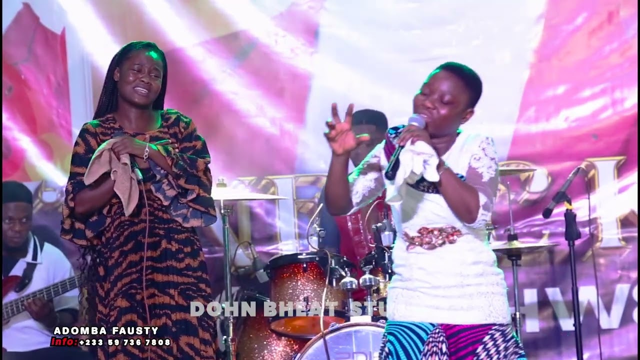 Ei ADOMBA FAUSTY🔥😱 this's very powerful🔥ministration  Pure Appellation! at Akuapem stands in worship