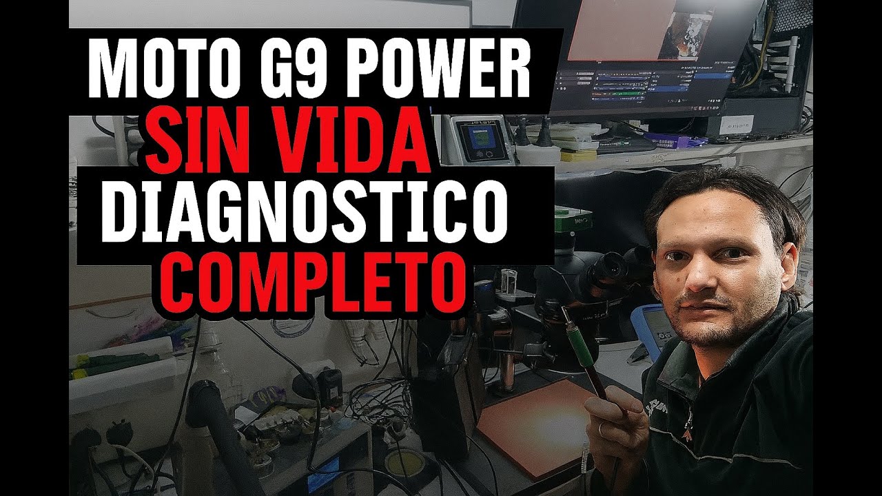 Moto G9 Power sin vida: diagnóstico completo, consumo fijo y eMMC sentenciada