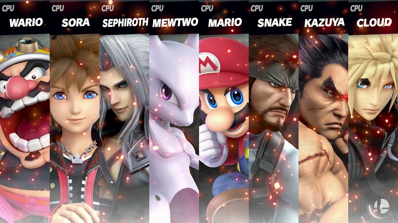 Super Smash Bros. Ultimate - Mishima Dojo & Hollow Bastion