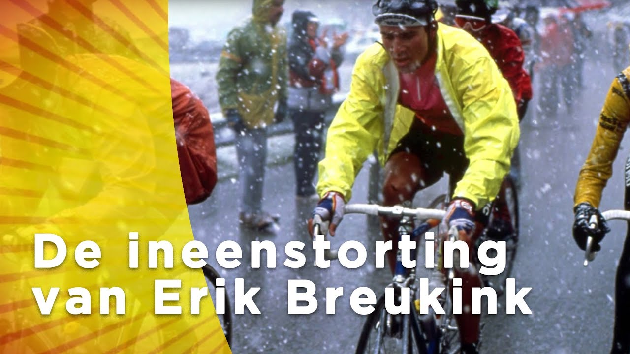 De ineenstorting van Erik Breukink in de roze trui (Giro '89) | Andere Tijden Sport | NOS-NTR