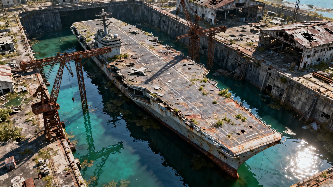 Restoring a $4.5 Billion Abandoned Supercarrier: The Ultimate Restoration Process
