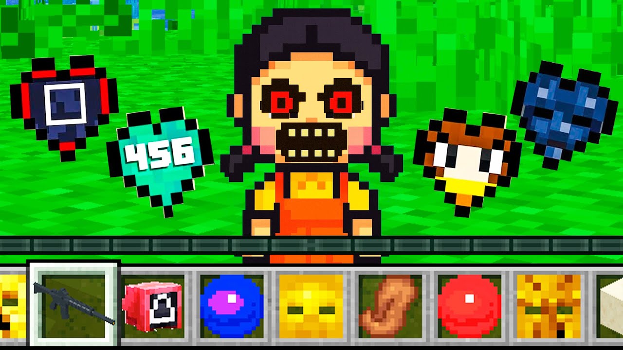 Minecraft PERO Hay Corazones del JUEGO DEL CALAMAR 😱 Invictor