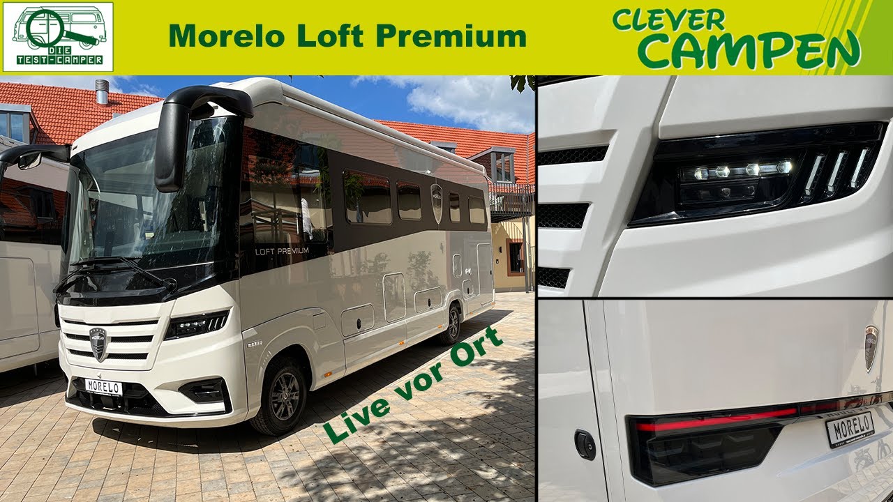 Morelo Loft Premium 86 LB - Neues Design und neue Technik - Live vor Ort - Clever Campen