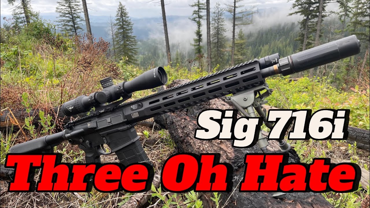 Best Value 308 DMR. The Sig Sauer 716i. Can't Go Off In The Holster If There Is No Holster