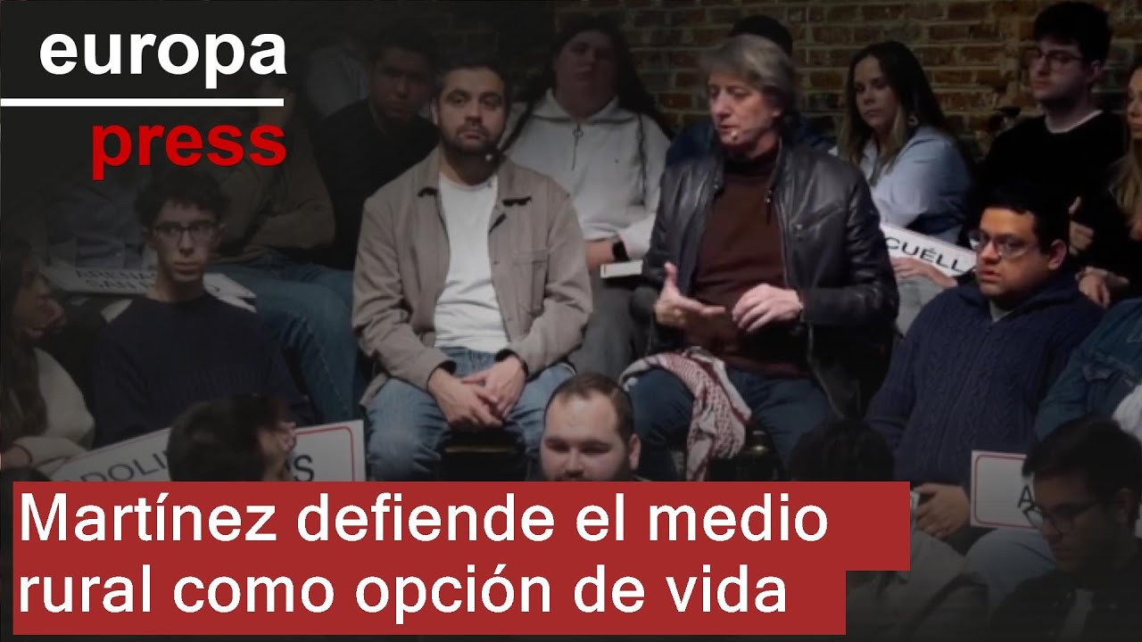 Martínez apuesta por medio rural con 