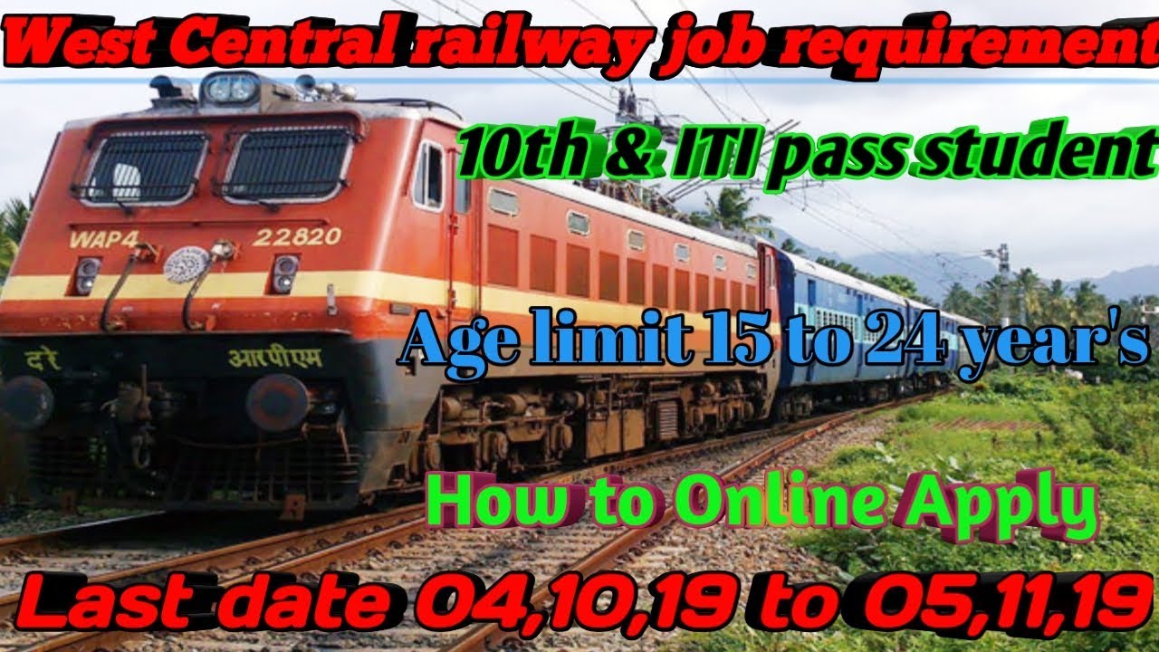 Indian railway job vacancy!