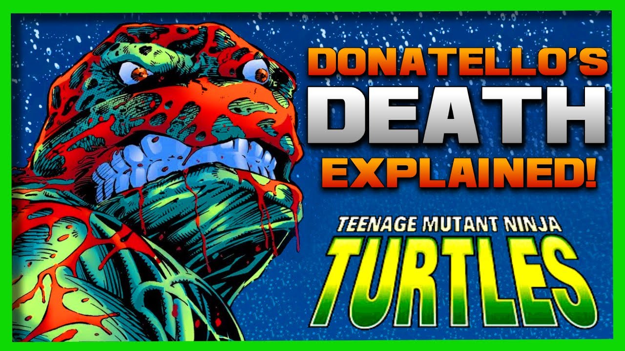 ОБЪЯСНЕНИЕ момента смерти Донателло из TMNT! (Моменты из комиксов)