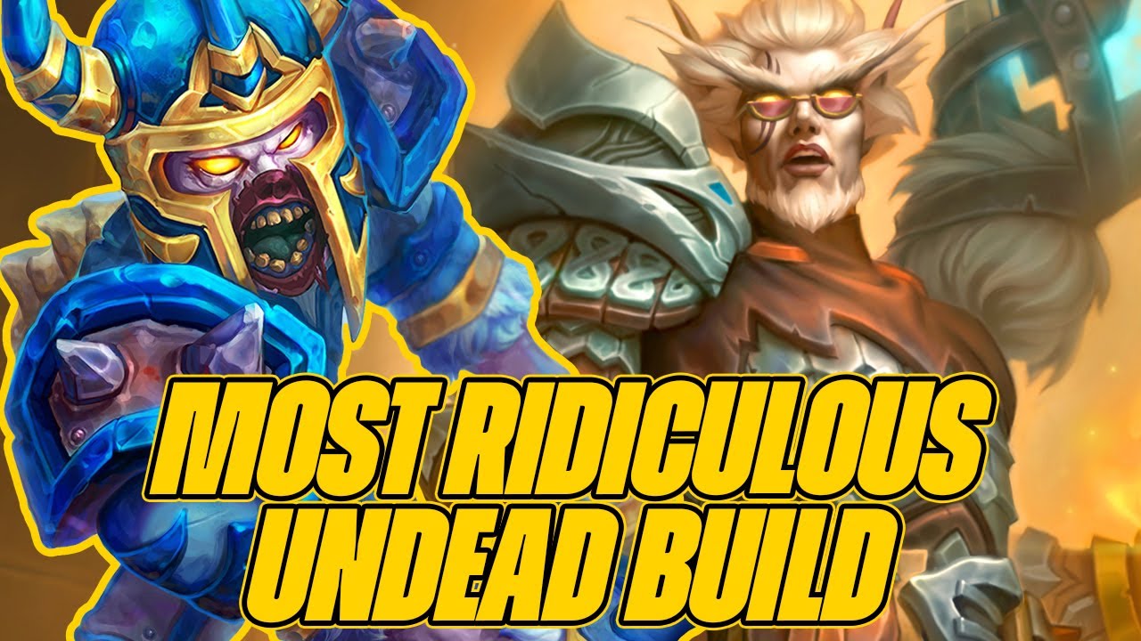 A Completely Ridiculous Undead Build With A Golden Deios