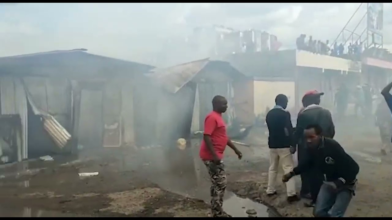 HOUSES AT EMBULBUL, NGONG DESTROYED BY FIRE.