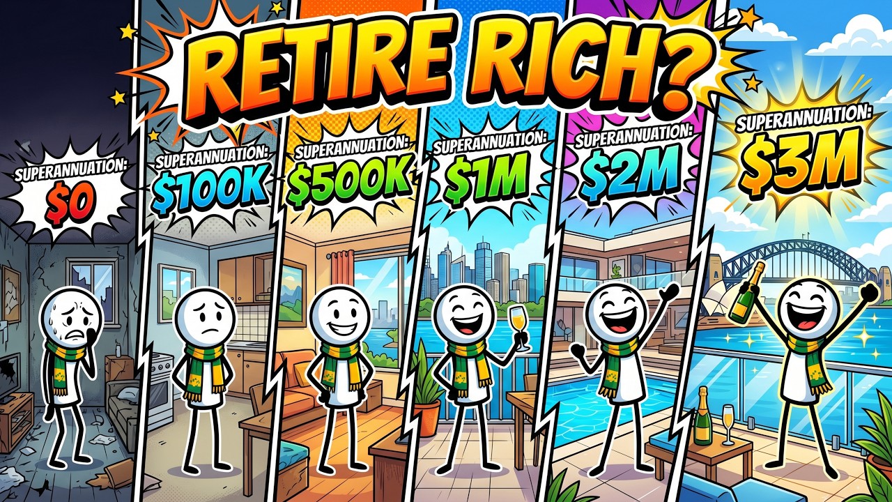 Your Life at Every Level of Superannuation in Australia &mdash; $0 to $3 Million