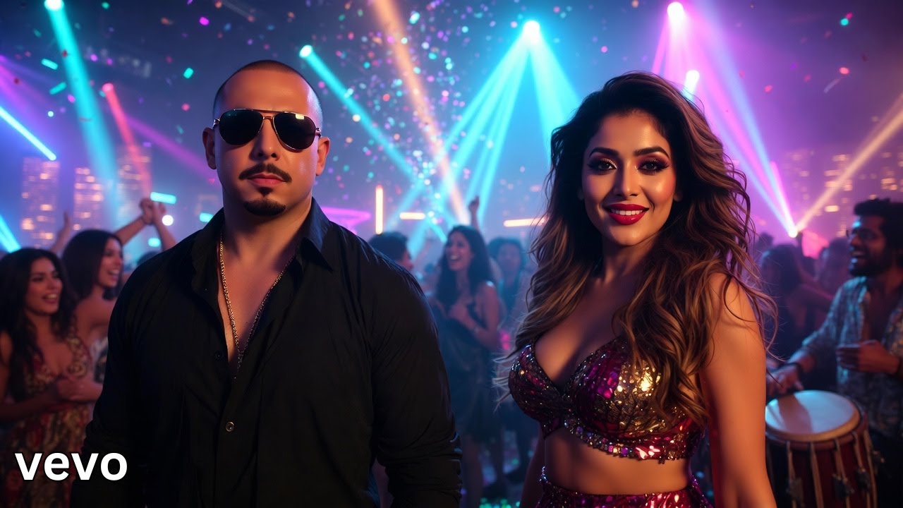 Pitbull ft Neha Kakkar – Lights Up, Worldwide (Official Lyrics video 2026)