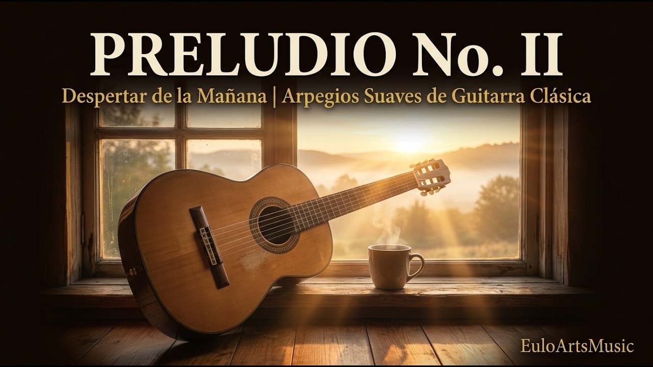 Classical Guitar Prelude No. II  -   Morning Awakening (Gentle Arpeggios) 🌅