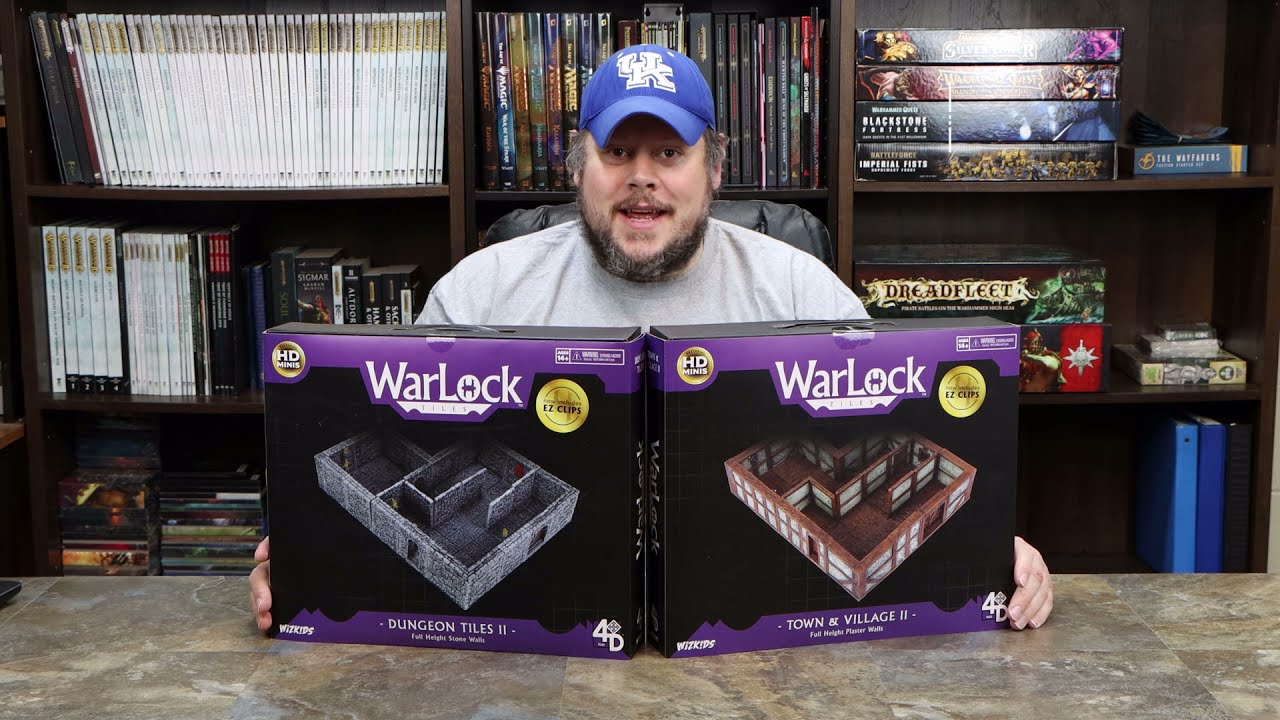 Unboxing Warlock Tiles by Wizkids