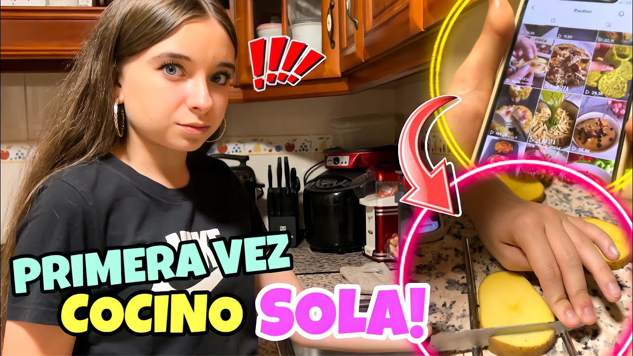 PREPARO MI COMIDA YO SOLA POR PRIMERA VEZ