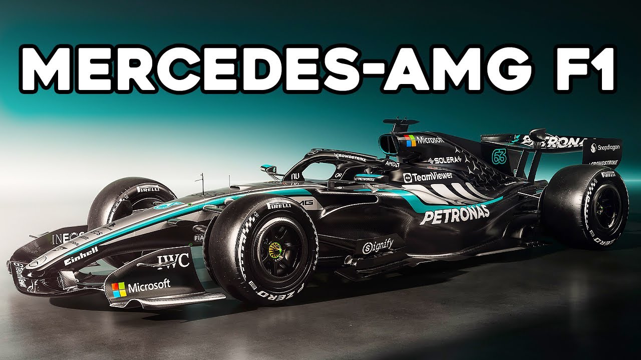 2026 Mercedes-AMG F1 Car Officially revealed! First Look!