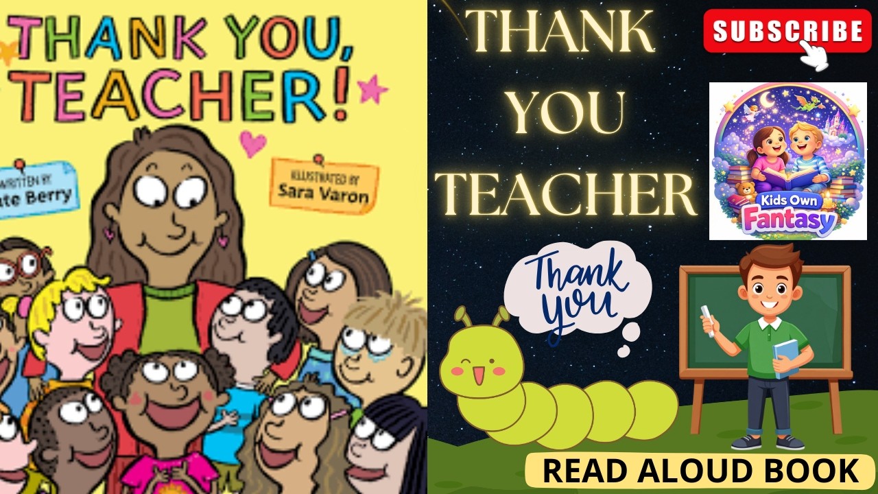 Teacher Read Aloud Story For Kids |  Thank You Teacher | Motivational Story