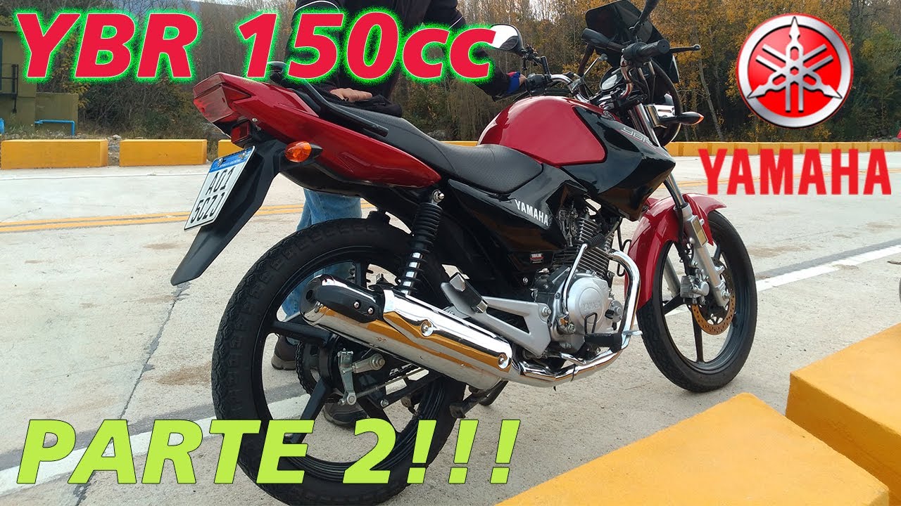 conversión YBR 125 A 150 PARTE 2