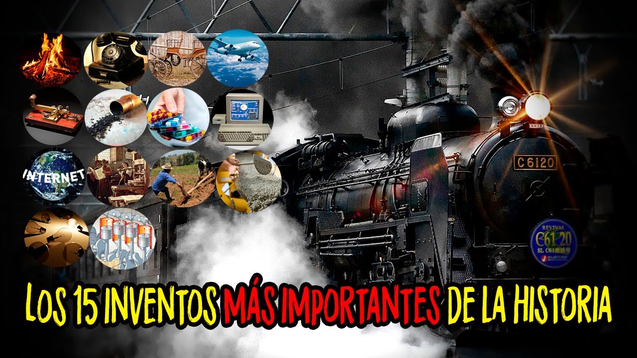 Los 15 Inventos M&aacute;s Importantes de la Historia 🔥🛞✈️ 📺📲 #inventions que cambiaron el Mundo 🌍